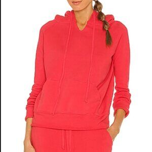 Nili Lotan Red Janie Hoodie S